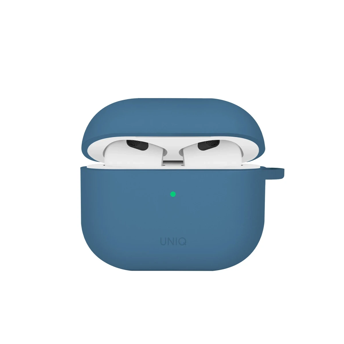 Uniq Apple Airpods 4 (4.nesil) Nexo Silikon Kılıf - Lacivert